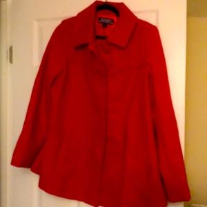 Size Large Old Navy Maternity Coat, Red